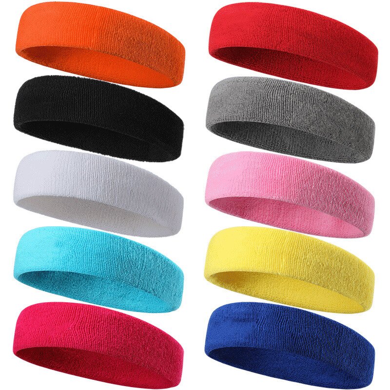 Cotton Sweatband Set Factory - Rainbow Headband Wristbands Wholesale