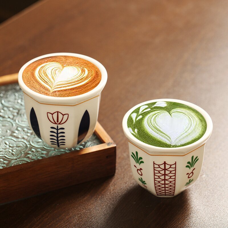Espresso Cup Manufacturer - OEM/ODM Custom Bohemian Tea Cup Set