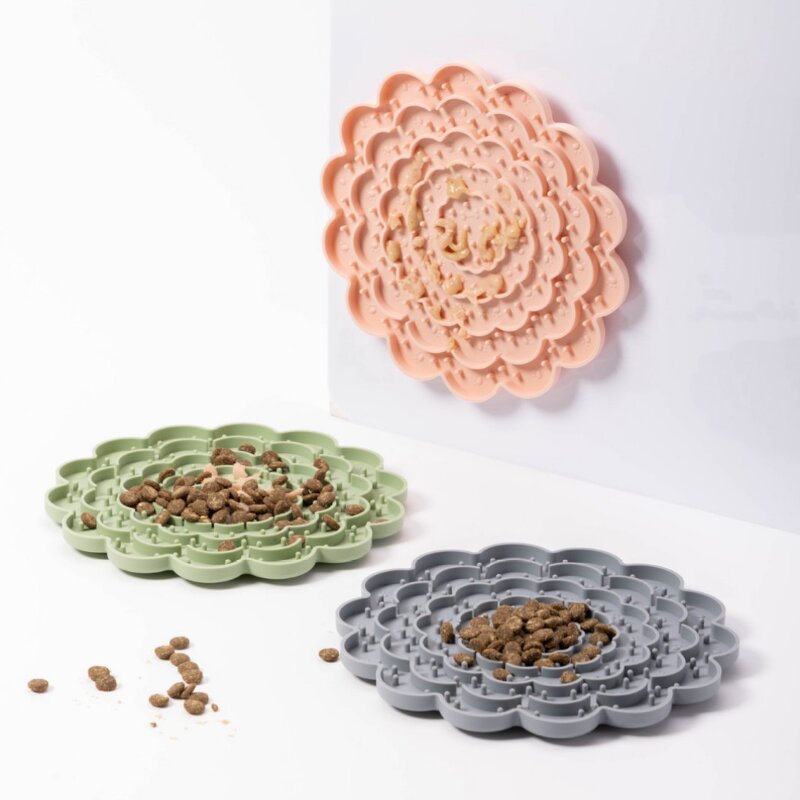 Sunflower Lick Mat Manufacturer - Suction Cup Slow Feeder Pad