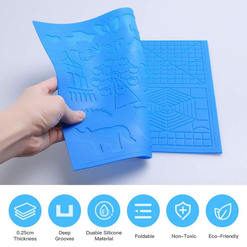 Art Board Manufacturer - 3D Cartoon Design Silicone DIY Mold