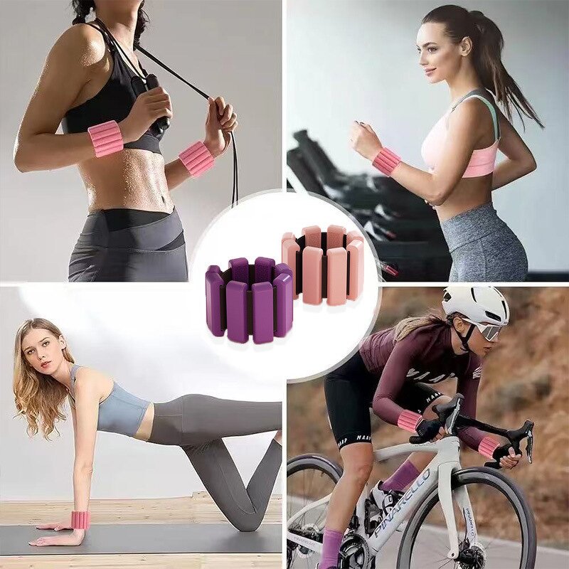 Weighted Wristbands Factory - Adjustable Silicone Arm Ankle Weights