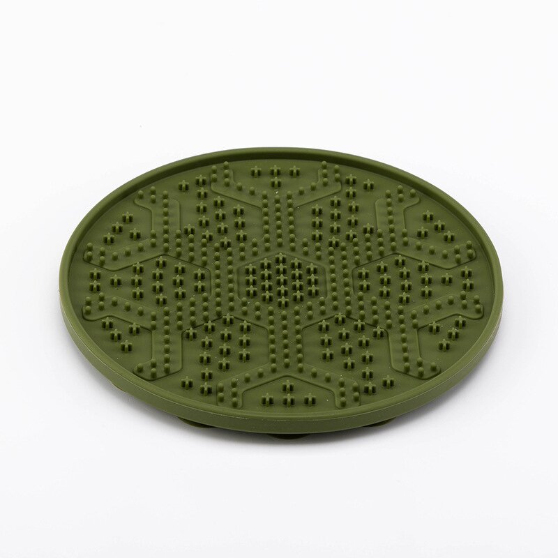Pet Slow Feeder Mat Supplier - Football Shape Anti-Choking Plate
