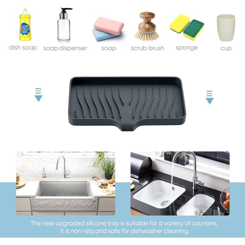 Dish Drying Mat Supplier - Food-Grade Non-Slip Square Mat