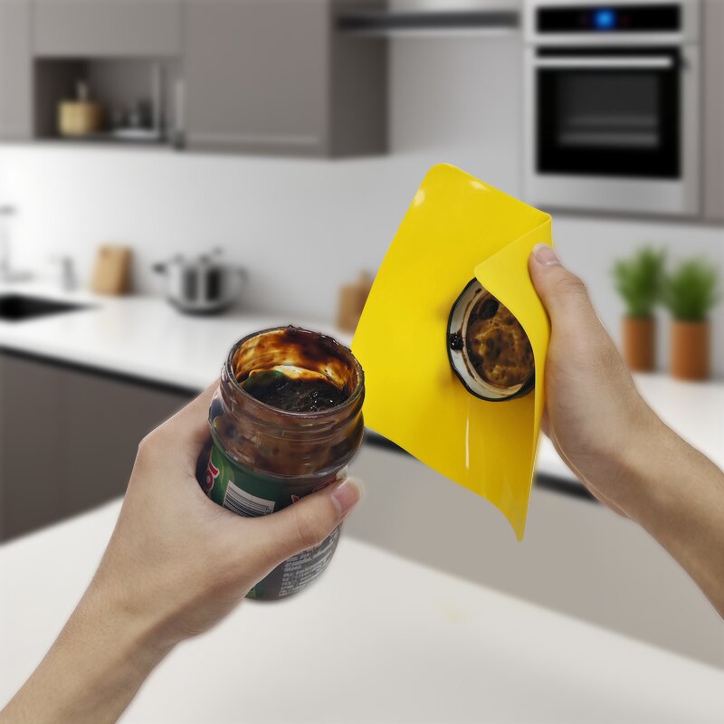 Jar Opener Supplier - Custom Printed Square Silicon Grippers