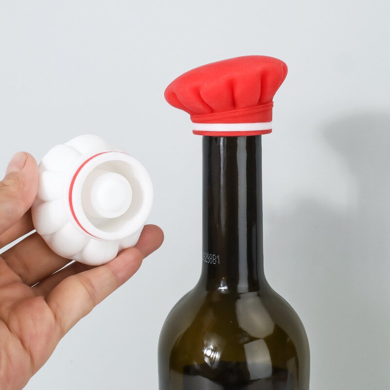 Champagne Stopper Manufacturer - Chef Hat Design Vacuum Sealer