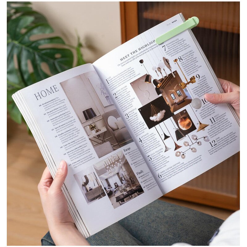 Bookmark Supplier - Auto-Page-Follow Silicone Reading Tracker