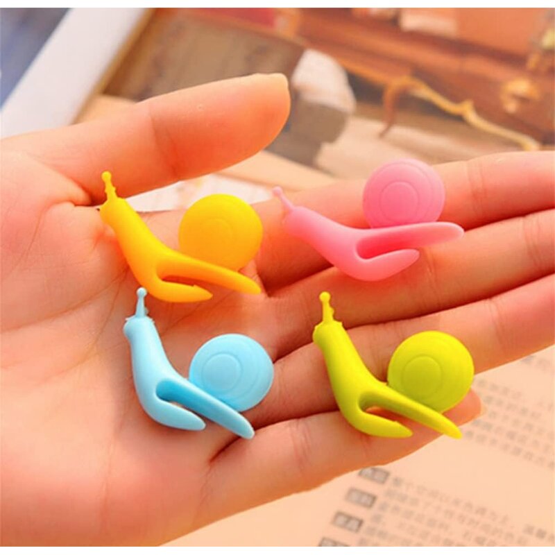 Tea Bag Holder Supplier - Snail Design Silicone Hanging Clip