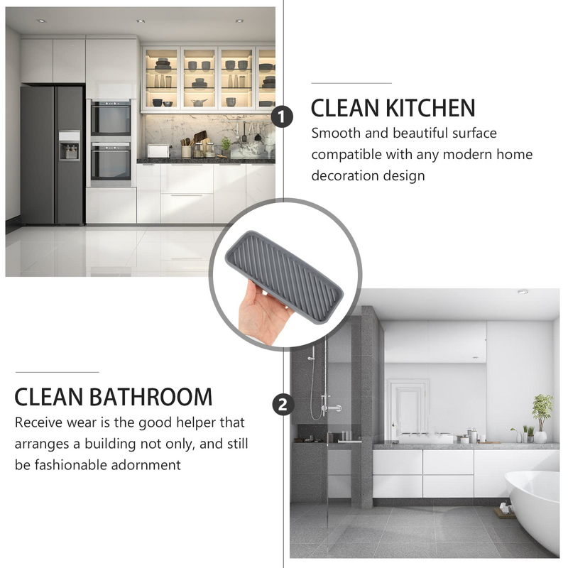 Dish Rack Manufacturer - Standing Rectangular Silicone Organizer