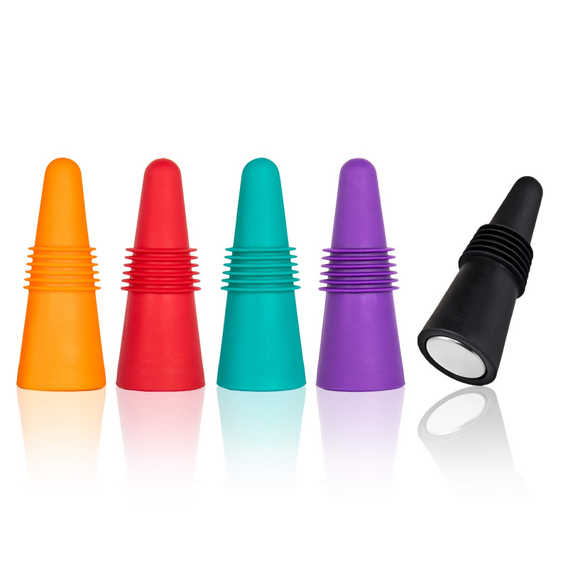 Wine Stopper Factory - Reusable Silicone & Stainless Steel Plug