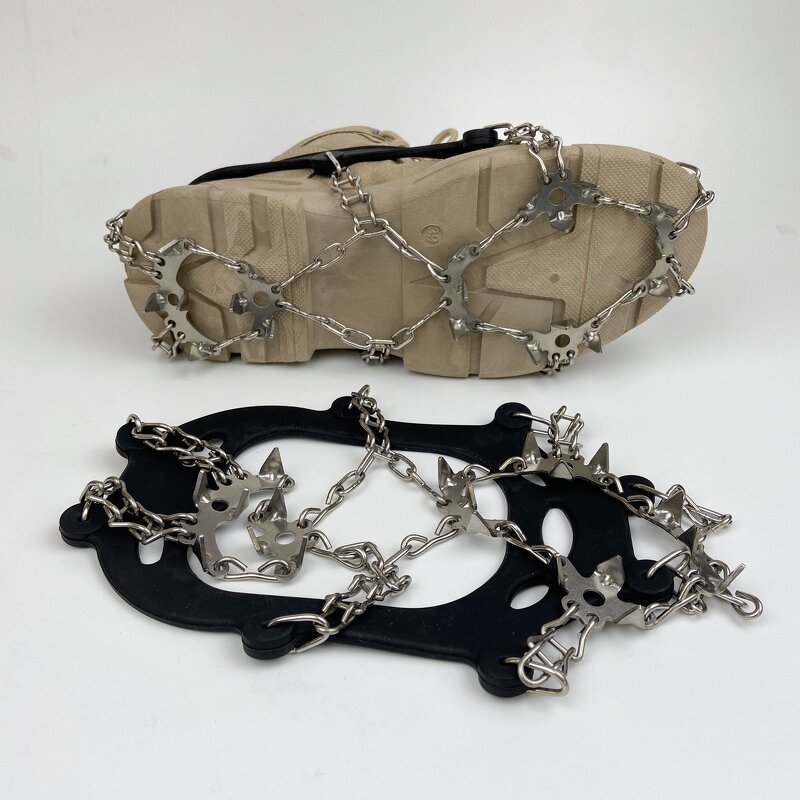 Snow Shoe Covers Manufacturer - 19-Tooth Stainless Steel Ice Claws