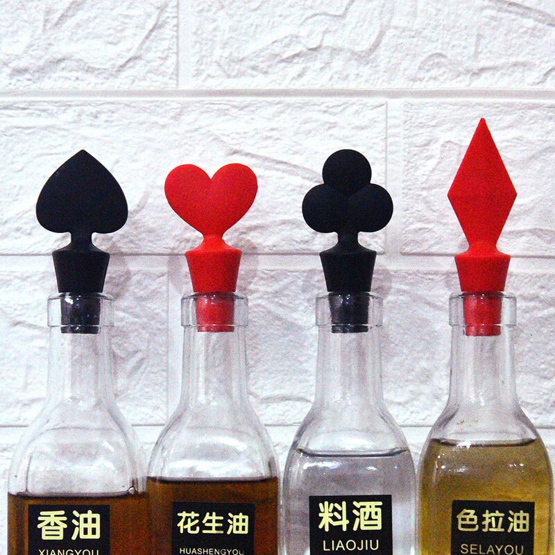 Wine Stopper Factory - Playing Card Series Silicone Seal