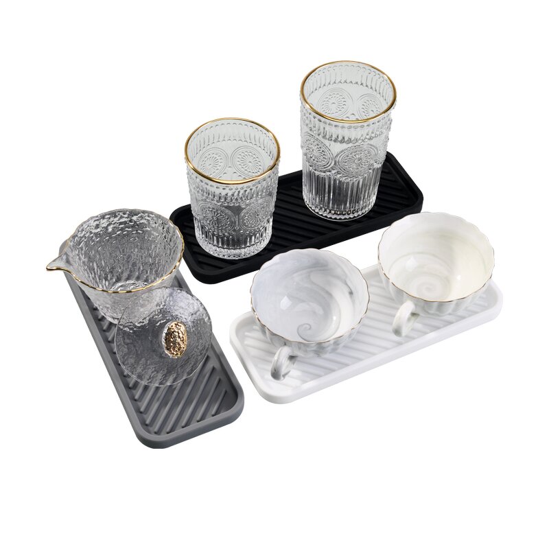 Dish Rack Manufacturer - Standing Rectangular Silicone Organizer