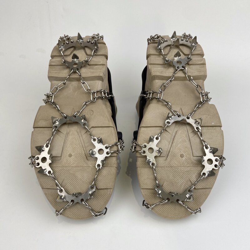 Snow Shoe Covers Manufacturer - 19-Tooth Stainless Steel Ice Claws