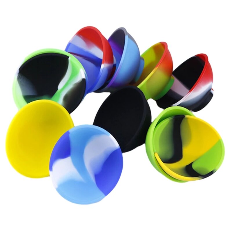 Mini Mixing Bowl Supplier - Custom 67mm Silicone Spice Herb Bowl