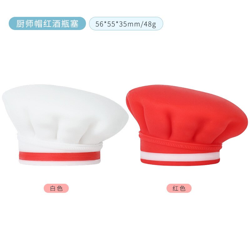 Champagne Stopper Manufacturer - Chef Hat Design Vacuum Sealer