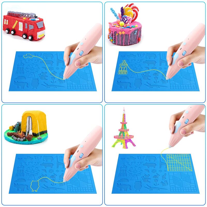 Drawing Pad Supplier - Heat Resistant Non-Slip 3D Pen Mat