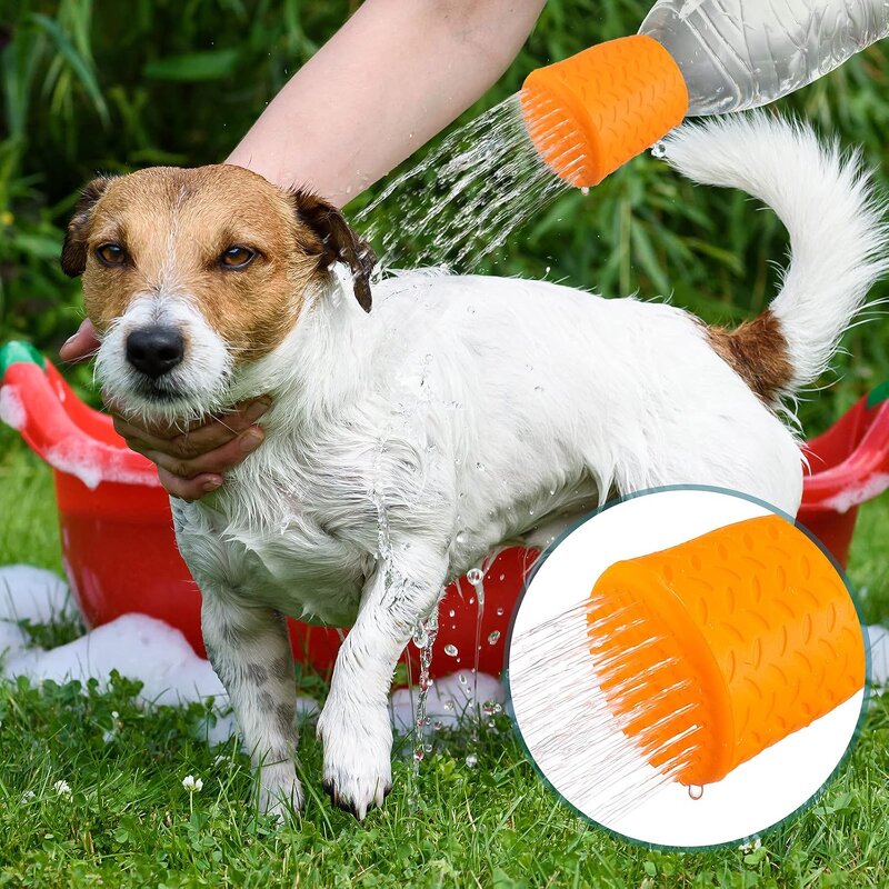 Pet Bath Spray Head Manufacturer - Adjustable Flow Silicone Washer