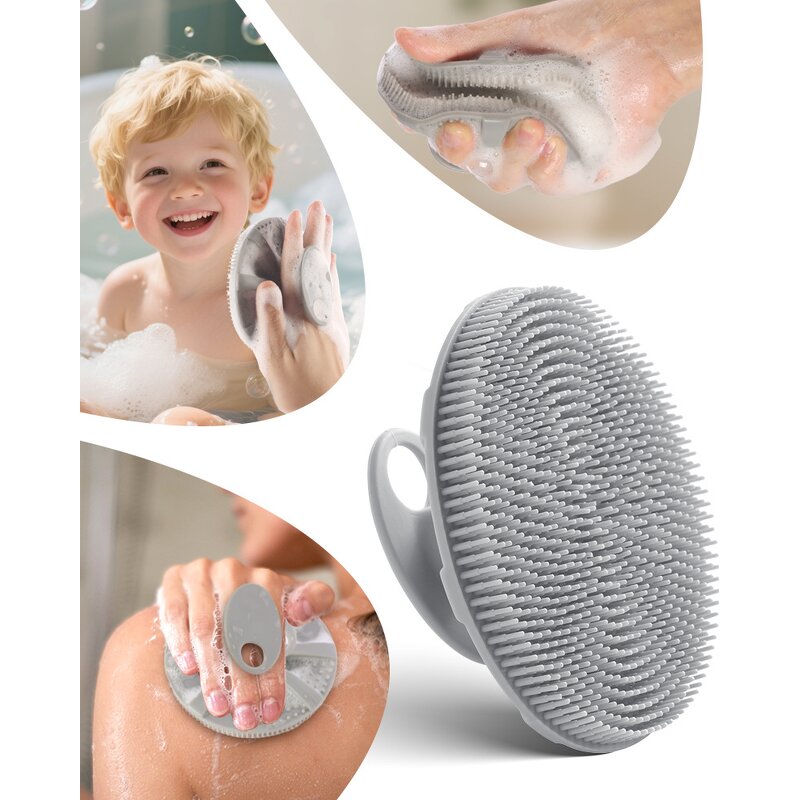 Body Scrubber Factory - Silicone Exfoliating Back Bath Brush