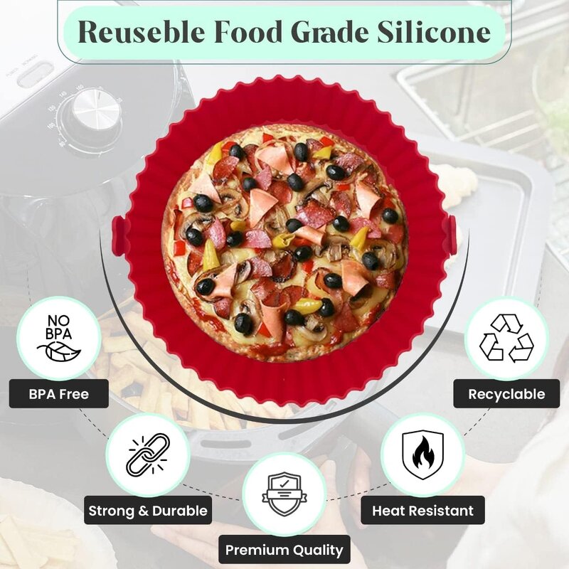 Silicone Baking Pan Factory - Round Non-Stick Oven Safe Mat