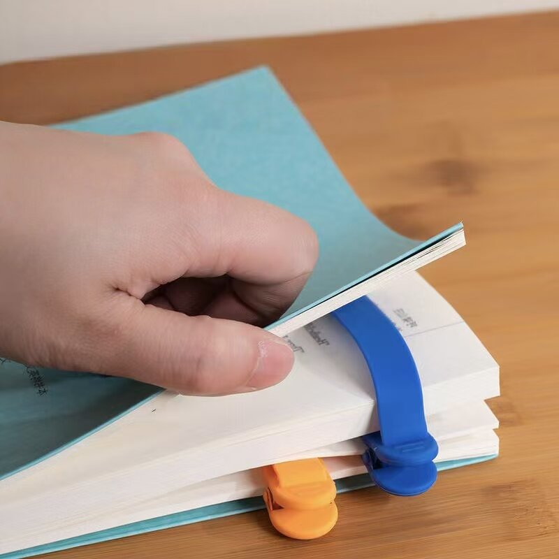 Bookmark Supplier - Auto-Page-Follow Silicone Reading Tracker