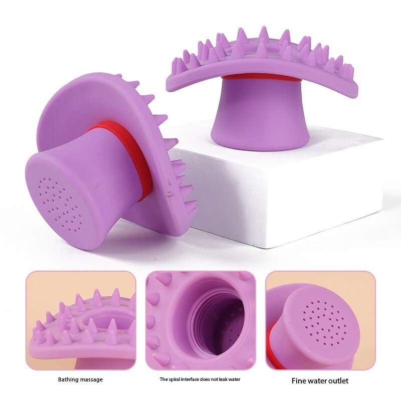 Portable Shower Head Supplier - Silicone Outdoor Camping Sprayer