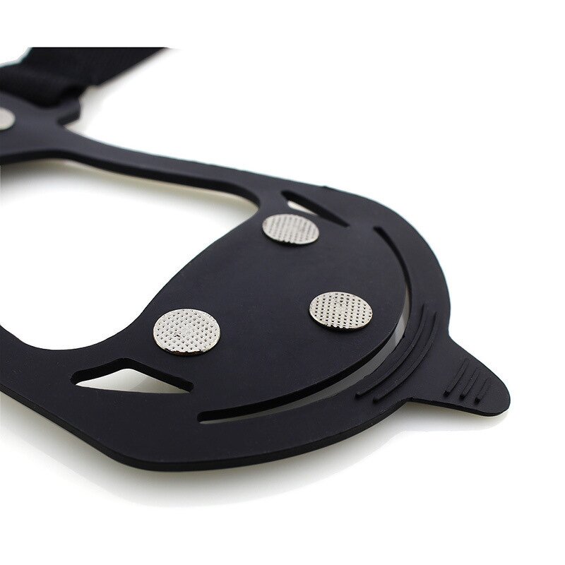 Outdoor Ice Grippers Supplier - 10-Tooth Non-Slip Velcro Crampons