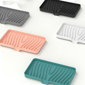 Dish Drying Mat Supplier - Food-Grade Non-Slip Square Mat