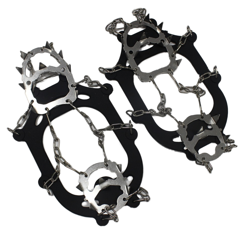 Ice Cleats Factory - 18-Tooth Steel Chain Snow Grips