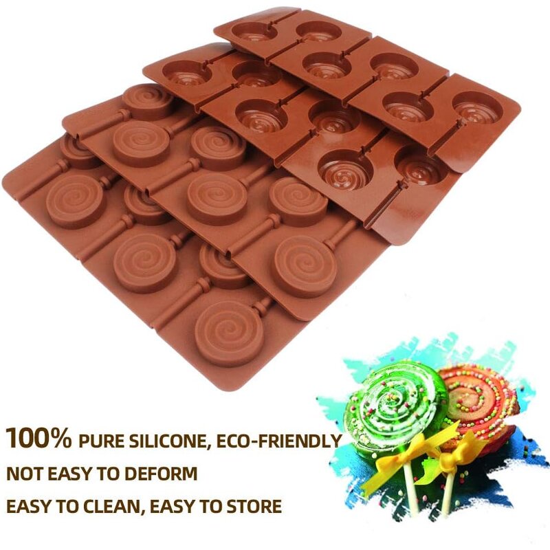 Lollipop Mold Manufacturer - Silicone Doughnut Hard Candy Mold