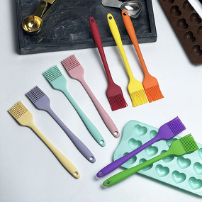 BBQ Brush Manufacturer - High-Temp Silicone Sauce Basting Brush