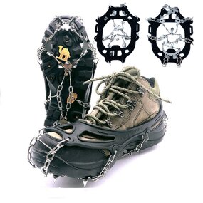 Ice Cleats Factory - 18-Tooth Steel Chain Snow Grips