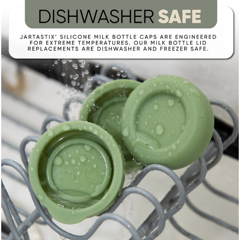 Milk Bottle Cap Supplier - 48mm Silicone Replacement Leak Resistant Lid