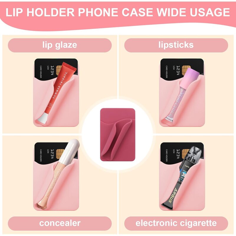 Silicone Phone Case Manufacturer - Suction Cup Lip Color Holder