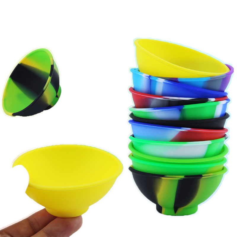 Mini Mixing Bowl Supplier - Custom 67mm Silicone Spice Herb Bowl