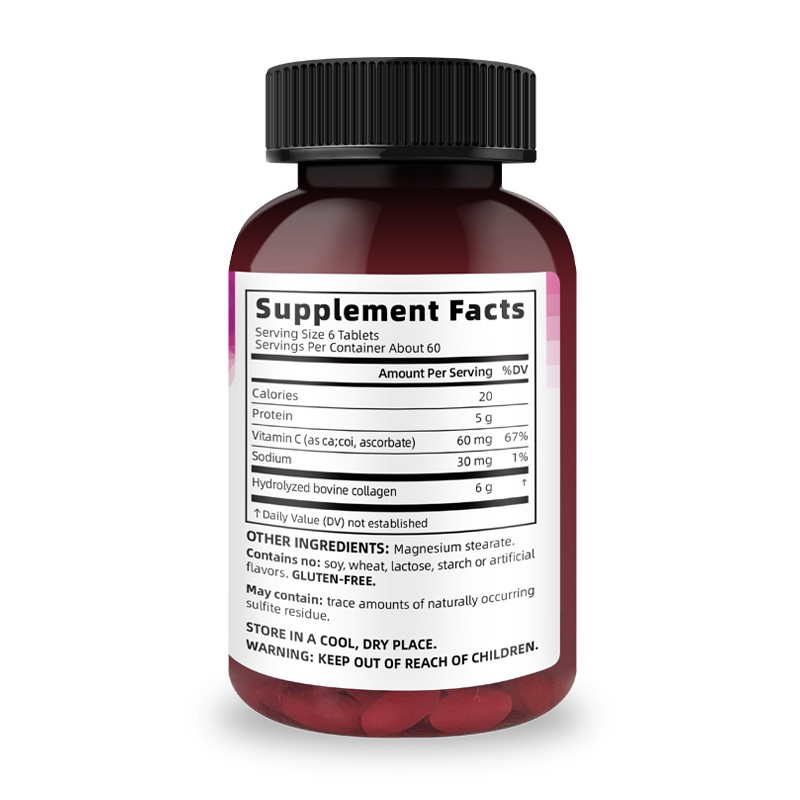 High Standard Collagen Supplement 360 Tablets for Overall Beauty Joint Health Dietary Supplement  for Adults Collagen Tablets