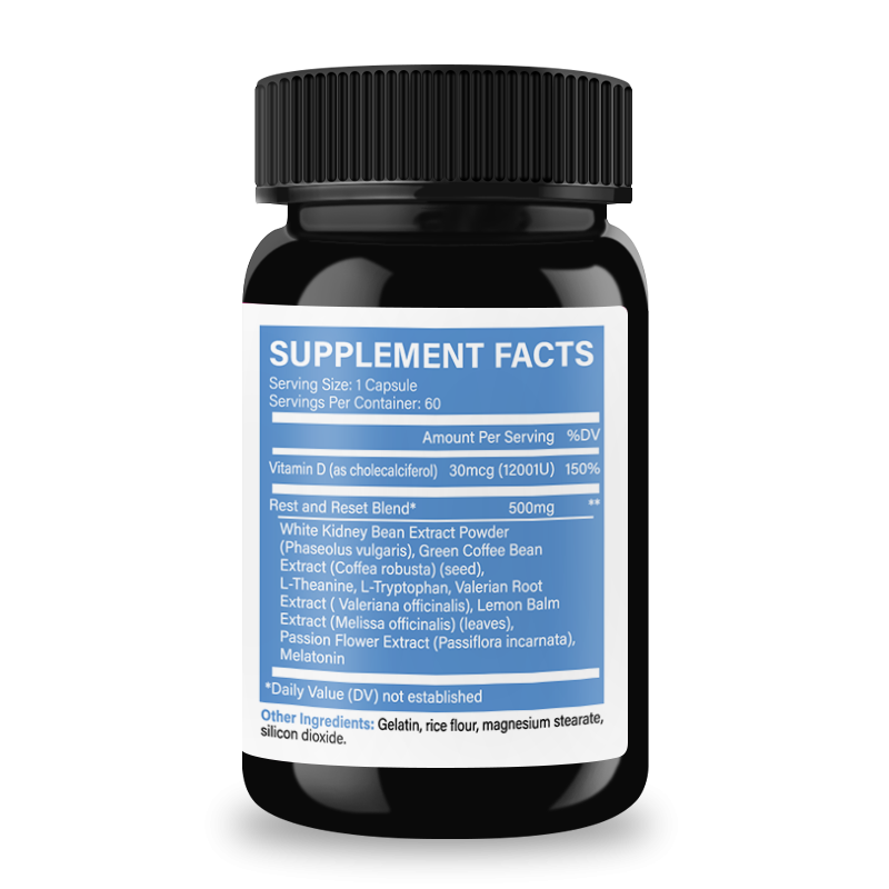 Night Time Fat Burner to Shred Carb Blocker & Weight Loss Support Supplements Support Metabolism  & Fall Asleep Fast 60 Capsules