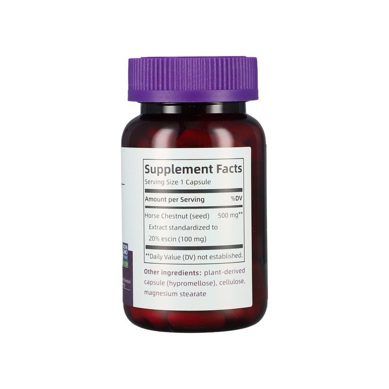 Premium Horse Chestnut Extract 500mg Capsules for Adults Promotes Healthy Leg Veins Best Horse Chestnut Capsules