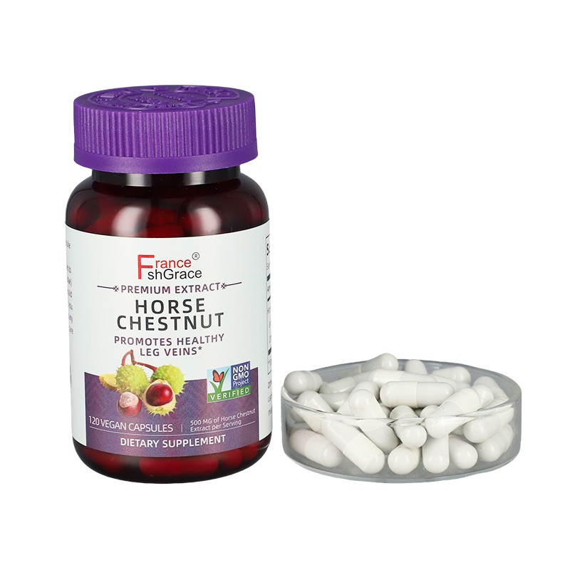 Premium Horse Chestnut Extract 500mg Capsules for Adults Promotes Healthy Leg Veins Best Horse Chestnut Capsules