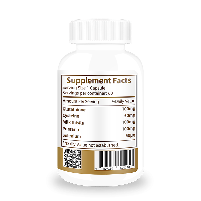 Skin Whitening 60 Capsule Factory Price Skin Pearl  with Vitamin E Collagen