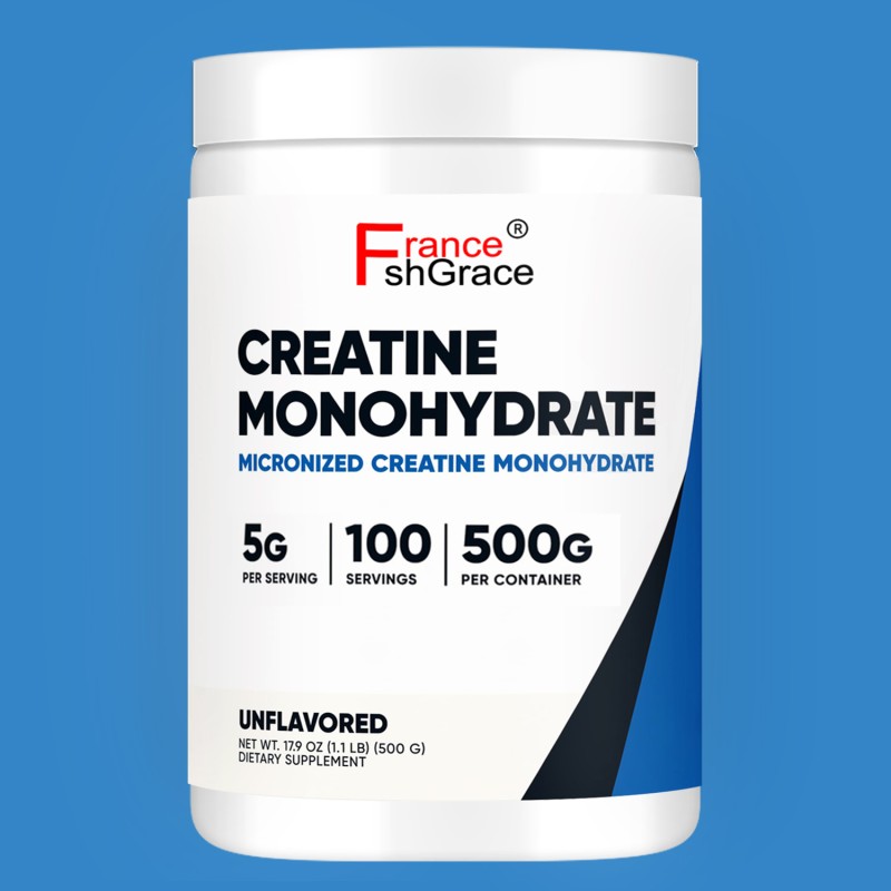 Organic Creatine Monohydrate Supplement for Adults Support Muscle Growth High Quality Creatine Monohydrate Powder