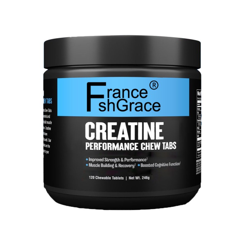 Muscle Recovery & Energy Sport Supplement Chewable Creatine Monohydrate Tablets Convenient Pill Dosage