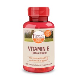 Vitamin E 400IU Supplement for Adults Support Immune Health and Antioxidant Vitamin E Softgels