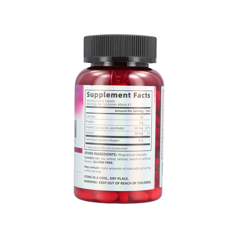 Super Supplement Collagen with Vitamin C and Skin, Hair, Nails & Joint Support  for Adult