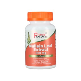 Mullein Leaf Extract 500mg Supplement for Adults Support Healthy Lung and Improve Immunity Organic Mullein Leaf Capsules