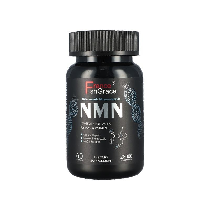 NMN 28000mg 60 Capsules Longevity Anti-Aging for Men & Women Cellular Repair Increase Energy Levels NAD + Support