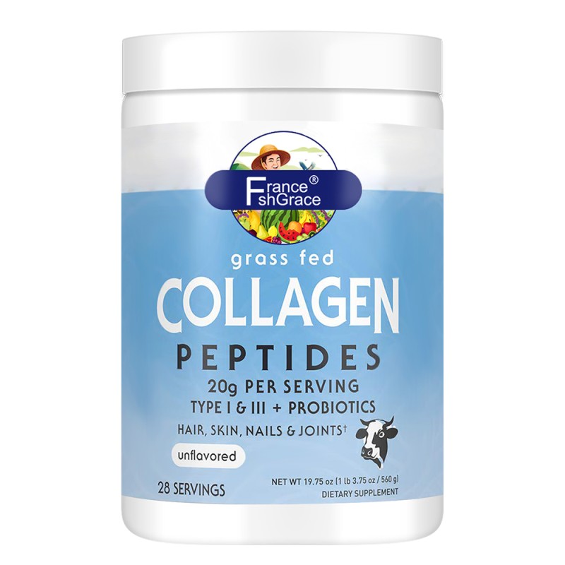 OEM/ODM Collagen Peptide Powder Vitamin Supplementation Powder Whitening Promoting Hair Nails Skin Care Collagen Powder