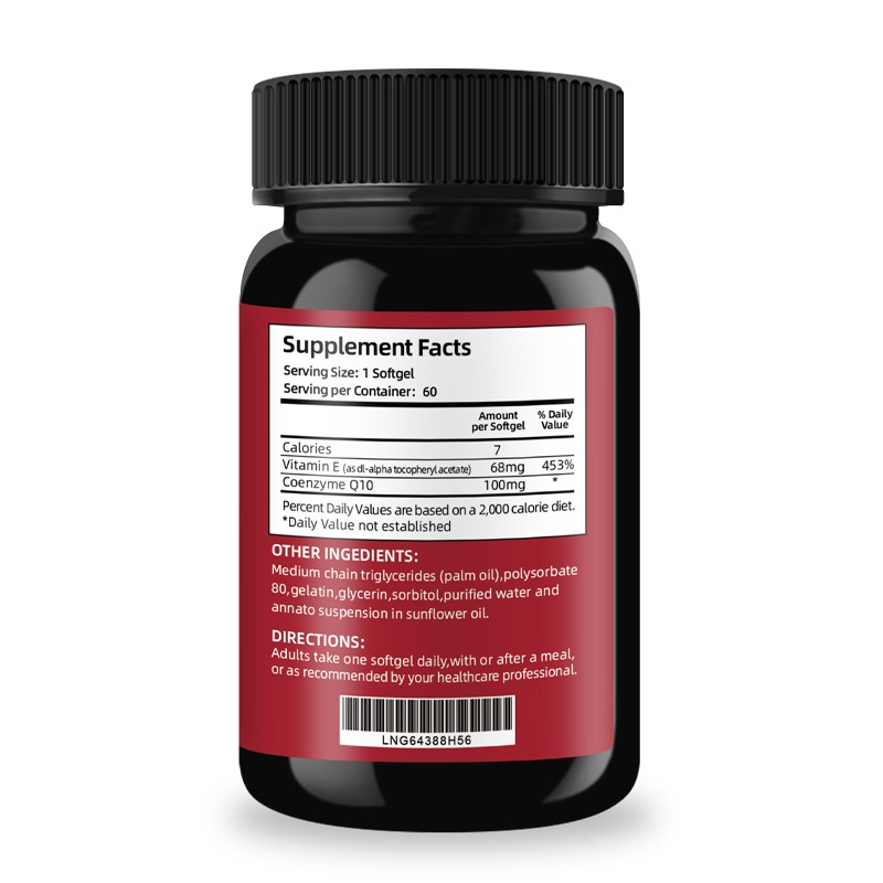 Coenzyme Q10 Supplement for High-Absorption, Powerful-Antioxidant, Support Heart & Energy-Production Coenzyme Q10