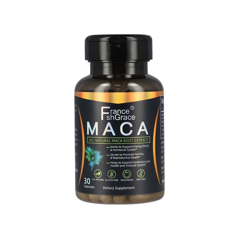 Maca Extract 750MG Supplement for Men Improve Strength   Maca Root Capsules