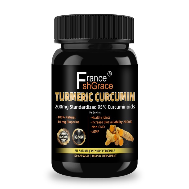 Tumeric Curcumin 200mg Daily 95% Standardized Curcuminoids Antioxidant for Joint and Immune Health Support