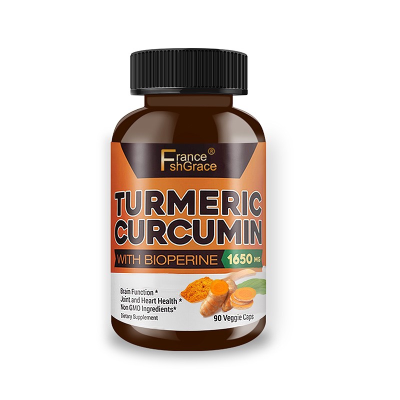 Oem Organic Herbal Turmeric Curcumin Capsules Supplement Joint & Healthy Inflammatory Support Curcumin Piperine Capsules